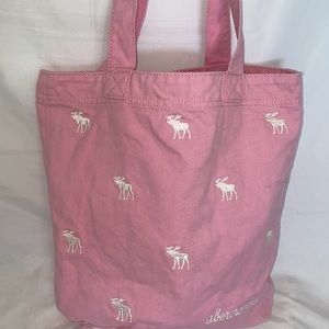 Abercrombie & Fitch Pink Tote Bag